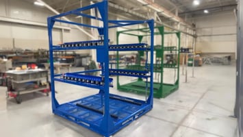 injection molded stacking columns