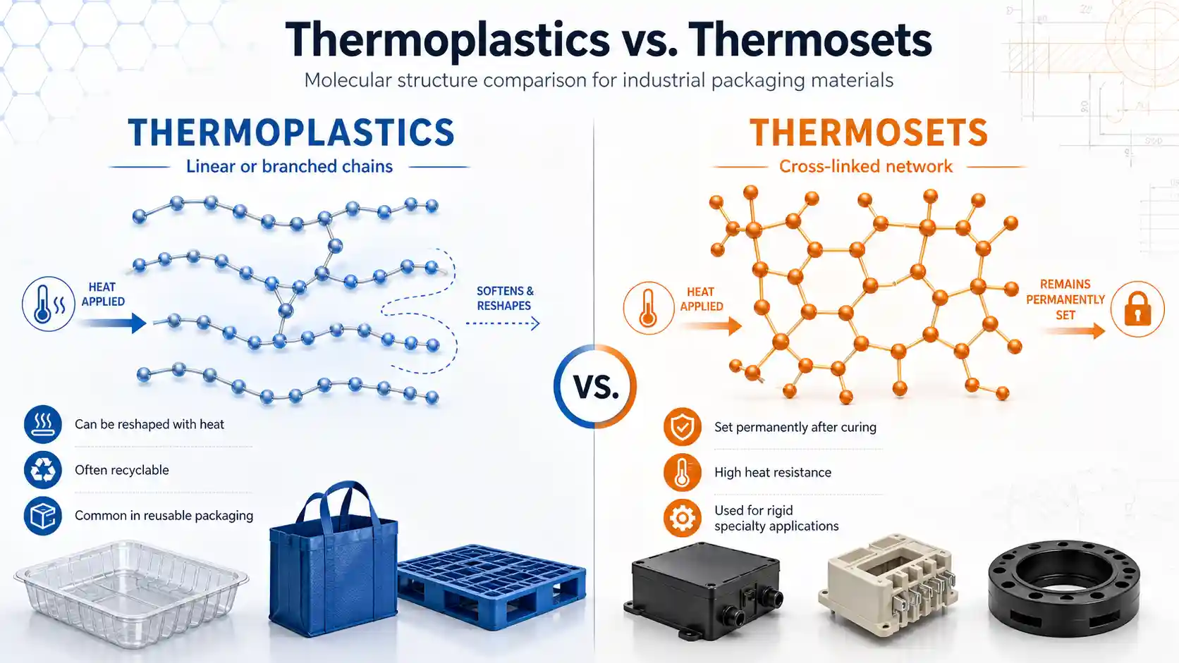 Thermoplastics vs. Thermosets for Industrial Packaging: Choosing the ...